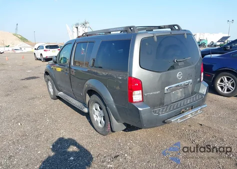 2007 Nissan Pathfinder Se из США, поврежденный, VIN 5N1AR18W57C643814